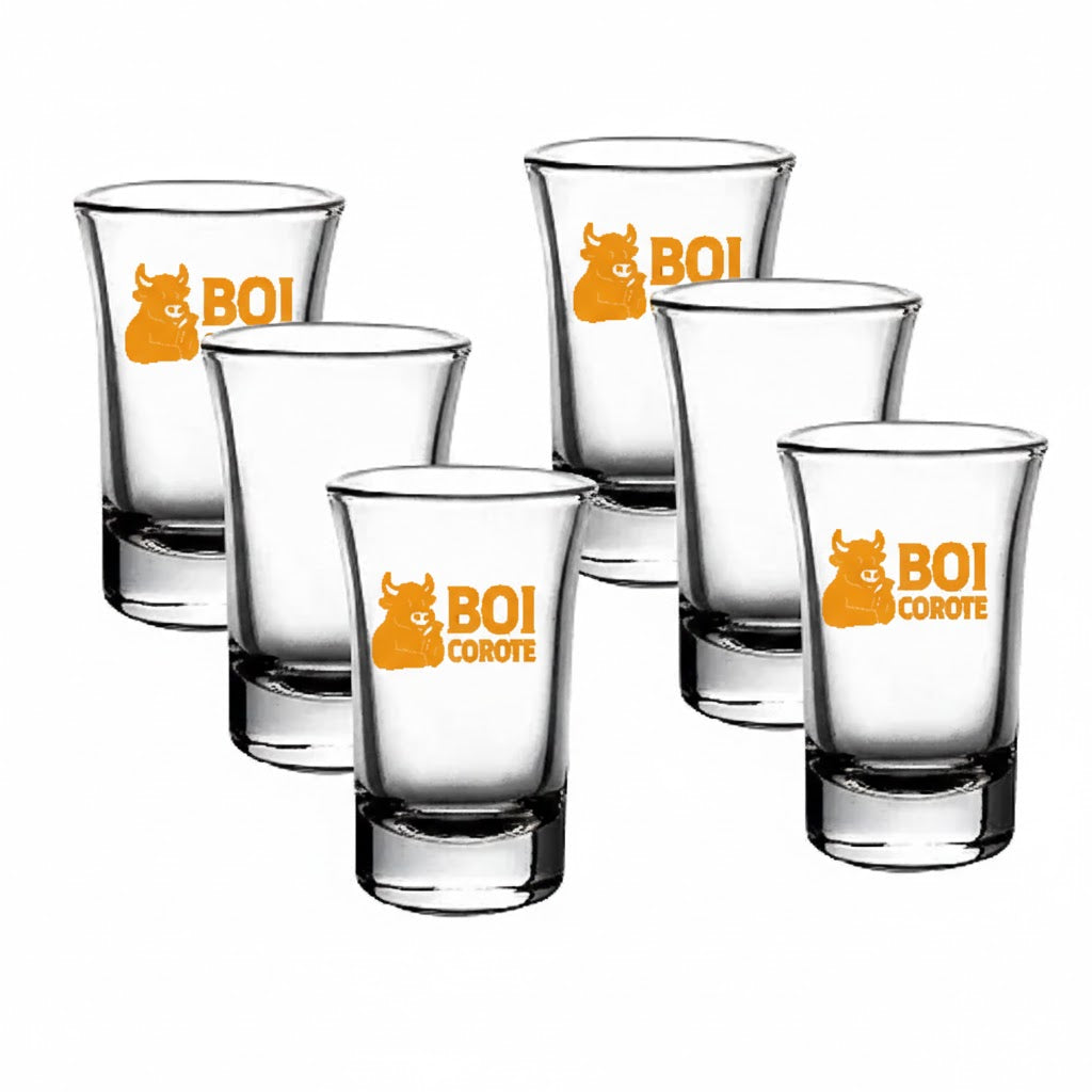 KIT 6 COPOS PERSONALIZADOS